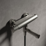 Hotbath Buddy badthermostaat opbouw geborsteld nikkel SW11310