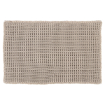 Differnz Wafel Badmat 50 x 80 cm polyester taupe SW705572