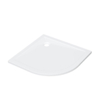 ZEZA Selva Douchebak - 100x100x4cm - kwartrond - acryl - glans wit SW999956