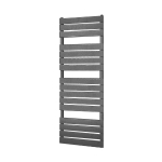 Plieger Genua designradiator horizontaal 1520x550mm 800W donkergrijs structuur 7253474