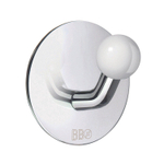 Smedbo Beslagsboden Handdoekhouder - 4.8x4.8cm - zelfklevend - RVS Gepolijst Edelstaal SW11035