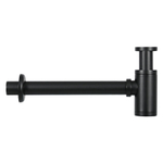 Differnz Mix design sifon 5/4" met muurbuis en rozet mat zwart SW543387