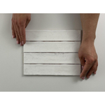 Cifre Ceramica Kalon wandtegel - 5x25cm - White glans (wit) SW1122717