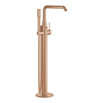 GROHE Essence New Afbouwdeel vrijstaande badkraan - omstel - draaibare uitloop 27.7cm - handdouche - doucheslang - brushed warm sunset SW98811
