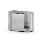 Zack OLOMO Cosmetik met houder- mat RVS SW890990