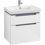 Villeroy & boch Subway 2.0 wastafelonderkast 63.7x59x45.4cm glossy white SW118789