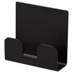 Haceka Redefine Handdoekhaak - dubbel - zelfklevend - mat zwart SW810806