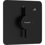 Hansgrohe Duoturn Q inbouwkraan voor 1 functie mat zwart SW918655