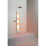 Sunshower Round One L infrarood inbouw 185x33x10cm full body White SW767741