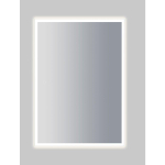 Adema Oblong spiegel 60x70cm inclusief LED verlichting met spiegelverwarming en touch-schakelaar SW523322