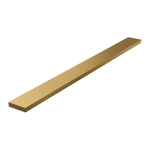 Brauer Douchegootrooster - multifuncioneel - 80x7cm - RVS - geborsteld goud SW771650
