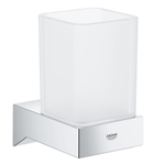GROHE Selection Cube Wandhouder - voor zeepschaal/glas/zeepdispenser - chroom SW97669