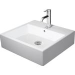 Duravit Vero air wastafel 50x47cm 1 kraangat overloop wit SW116943