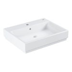 GROHE Cube keramiek opzet wastafel 60x49 kraangat+overl.pureguard wit SW205858