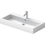 Duravit Vero wastafel 100x47cm met kraangat en overloop met wondergliss wit 0305317