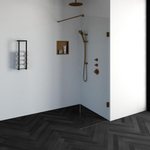 BRAUER Create Inloopdouche - 70x200cm - profielloos - antikalk - 8mm veiligheidsglas - koper SW486657