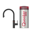 Quooker flex kokendwaterkraan - draaibare & uittrekbare uitloop - Combi+ reservoir - Warm / kokend water - Zwart SW299673