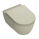 Royal Plaza Primo Toiletset - 35x54cm - hangend - spoelrandloos - diepspoel - met zitting - softclose - quick release - zand SW1122526