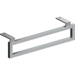 Geberit Preciosa II handdoekhouder 48,5cm voor wastafel chroom 0087918