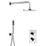 Crosswater Kai inbouw doucheset inclusief 20cm hoofddouche en handdoucheset chroom SW487209