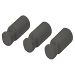 Haceka Monte ophangbeugels - voor radiator - tabak glans SW1079909