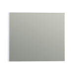 Saniclass Alu spiegel 80x70cm zonder verlichting rechthoek aluminium SW8495