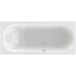 WaveDesign by Wisa Tesa Ligbad 180x80cm - rechthoek - Acryl - Glans Wit SW115570