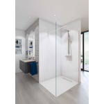 Royal plaza Bajad kit muurprofiel 200cm en stabilisatiestang 120cm mat wit SW529063