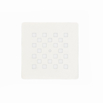 Afvoerrooster - 13x13x1cm - wit mat SW543418