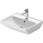 Duravit D-Neo wastafel 55x44x16.5cm 1 kraangat rechthoek Keramiek Wit SW640428