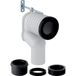 Geberit Monolith aansluitset v vloerstaande closetpot met vloerafvoer naar wandcloset 0730316