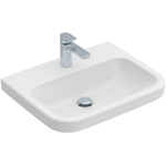 Villeroy en Boch Architectura wastafel 60x47cm met kraangat zonder overloop ceramic+ wit 1025257