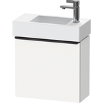 Duravit D-Neo wastafelonderkast 48.4x44x22.2cm Rechtsdraaiend 1 deur wit Mat SW640610