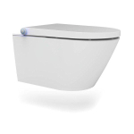 Wiesbaden Vesta rimless wand douche-WC wit SW373875