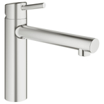 GROHE Concetto Keukenkraan - supersteel geborsteld 0442191