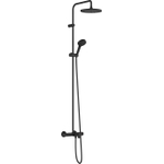 Hansgrohe Vernis Blend showerpipe 240 1jet met badthermostaat mat zwart SW803021