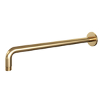 Brauer Gold Edition Wandarm - gebogen - 40cm - PVD - geborsteld goud SW547704