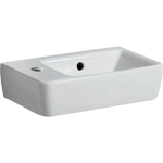 Geberit Renova Compact fontein compact met kraangat links met overloop 40x25x15cm wit SW417264