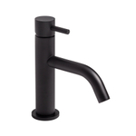 Crosswater MPRO Wastafelkraan - geribbeld - zwart mat SW209241