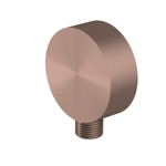 Hotbath Archie Wanduitlaat - Geschikt voor doucheslang - geborsteld koper PVD SW798947