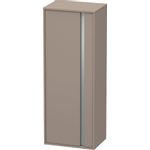 Duravit Ketho badkamerkast 50x36x132cm 1 deur Standaard greep Basalt 0300851