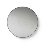 Looox Black line Mirror spiegel - rond 100cm - black line round zwart SW227683