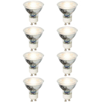 Luedd LED lamp - set van 8 - GU10 - 4W - 3000K - 310LM - dimbaar SW1211314