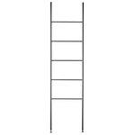 Aquanova Icon Handdoek ladder Zwart SW485336