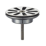 Best Design Open-rooster afvoerplug 5/4 chroom SW280182