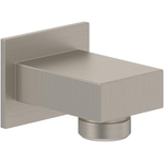Villeroy & Boch Universal Showers Wandaansluitbocht voor wandmontage Hoekig - Matt Brushed Nickel (RVS) SW995547