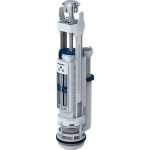 Geberit bodemventiel type 290 duobloc grote kleine spoelin GA10548