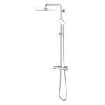 GROHE Euphoria Regendoucheset Opbouw - hoofddouche 31cm - handdouche rond - thermostatisch - chroom SW536497