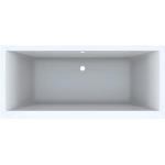 Geberit Renova Plan kunststof duobad acryl rechthoekig 180x80x42cm wit SW420705