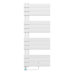 Belrad Handdoekradiator Elektrische Links Aansluiting/Comb- Wit 1200X500 SW1152678